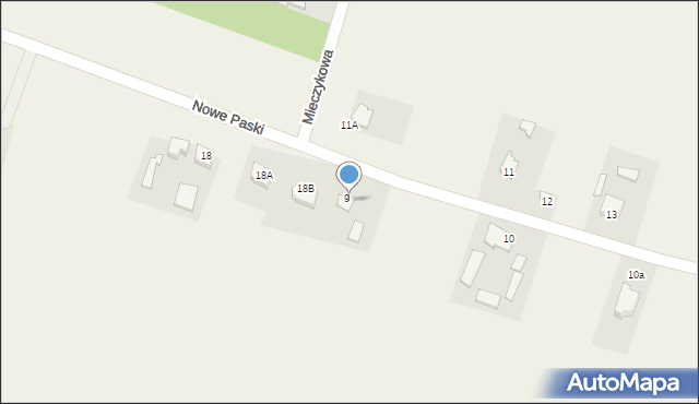 Nowe Gnatowice, Nowe Gnatowice, 9A, mapa Nowe Gnatowice