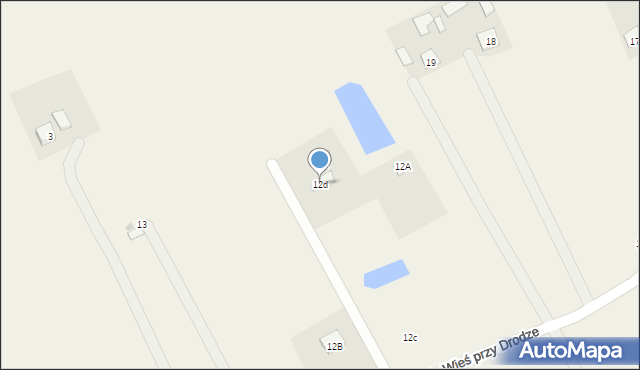 Nowe Gniewniewice, Nowe Gniewniewice, 12d, mapa Nowe Gniewniewice
