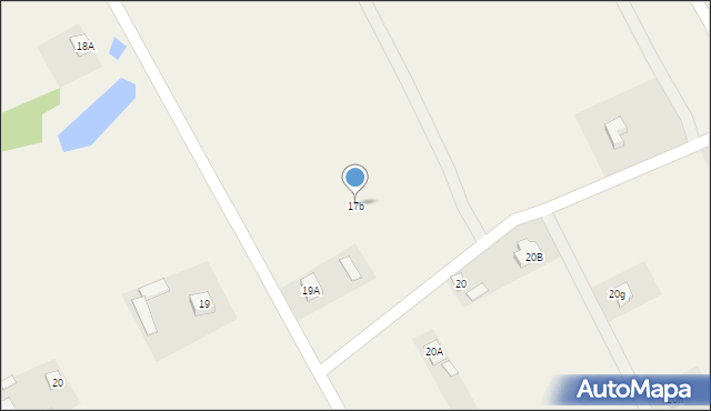 Nowe Gniewniewice, Nowe Gniewniewice, 17b, mapa Nowe Gniewniewice