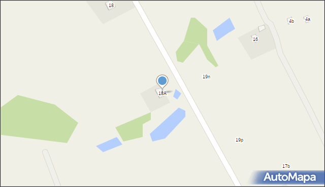 Nowe Gniewniewice, Nowe Gniewniewice, 18A, mapa Nowe Gniewniewice