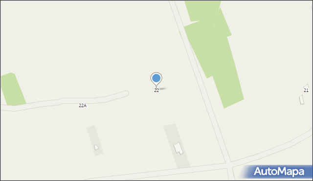 Nowe Gniewniewice, Nowe Gniewniewice, 22, mapa Nowe Gniewniewice