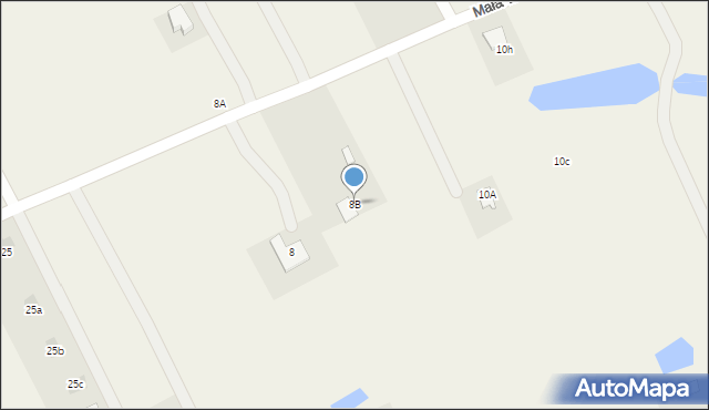 Nowe Gniewniewice, Nowe Gniewniewice, 8B, mapa Nowe Gniewniewice