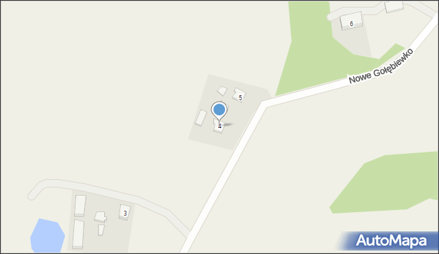 Nowe Gołębiewko, Nowe Gołębiewko, 4, mapa Nowe Gołębiewko