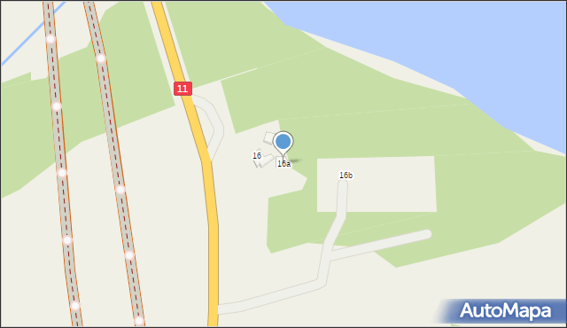 Nowe Gonne, Nowe Gonne, 16a, mapa Nowe Gonne