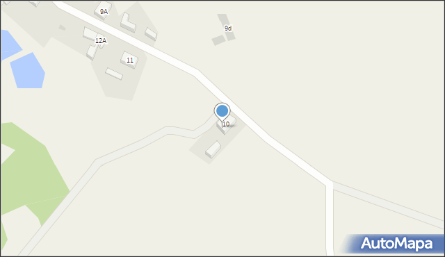 Nowe Gorzycko, Nowe Gorzycko, 10B, mapa Nowe Gorzycko