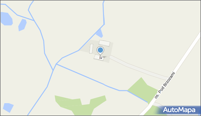 Nowe Grabie, Nowe Grabie, 34, mapa Nowe Grabie