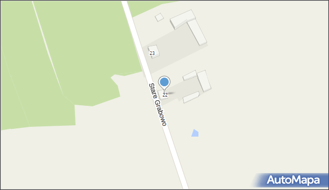 Nowe Grabowo, Nowe Grabowo, 22, mapa Nowe Grabowo