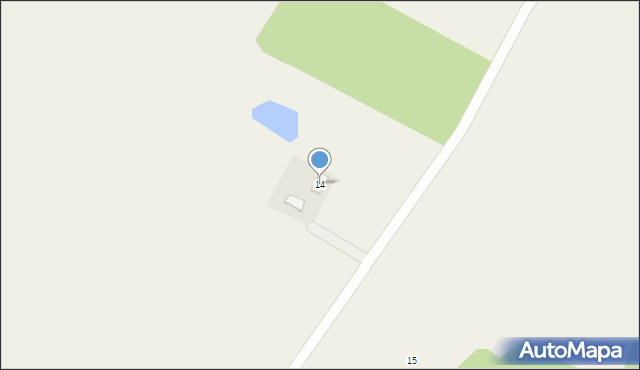 Nowe Grądy, Nowe Grądy, 14, mapa Nowe Grądy