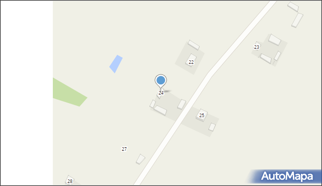 Nowe Grądy, Nowe Grądy, 24, mapa Nowe Grądy