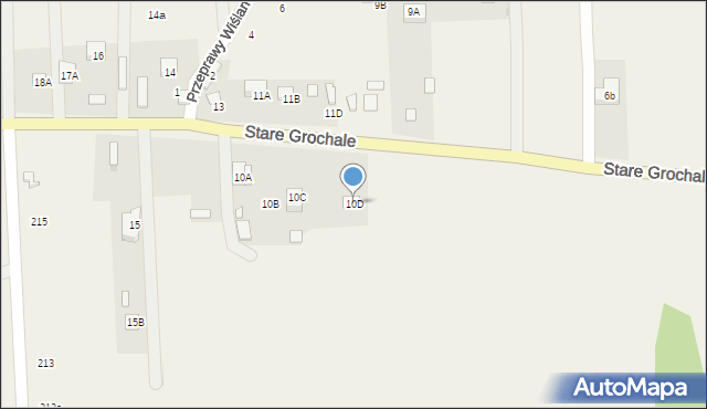 Nowe Grochale, Nowe Grochale, 10D, mapa Nowe Grochale