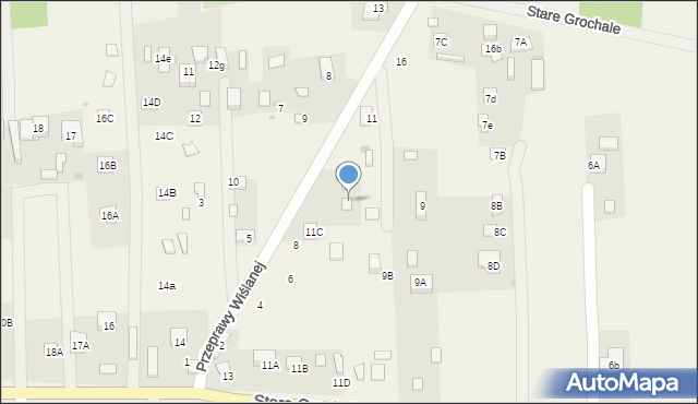 Nowe Grochale, Nowe Grochale, 11e, mapa Nowe Grochale