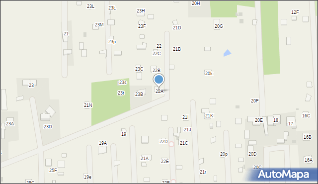 Nowe Grochale, Nowe Grochale, 22A, mapa Nowe Grochale