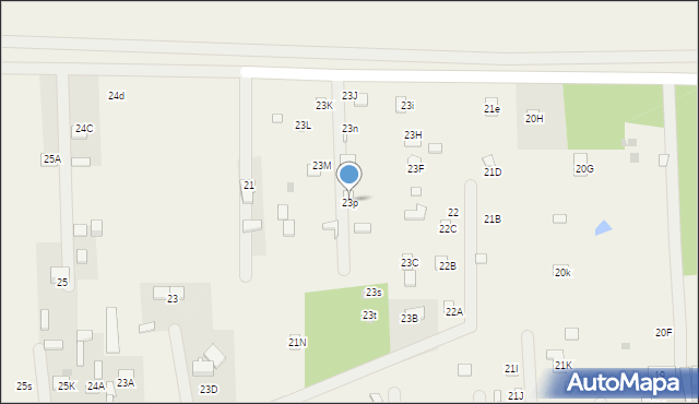 Nowe Grochale, Nowe Grochale, 23p, mapa Nowe Grochale
