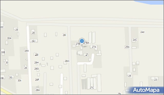 Nowe Grochale, Nowe Grochale, 27BB, mapa Nowe Grochale