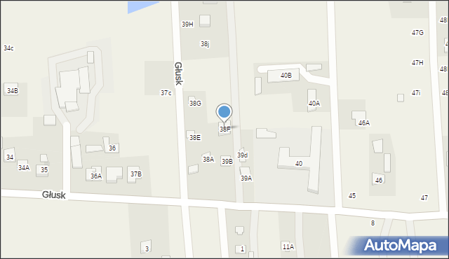 Nowe Grochale, Nowe Grochale, 38F, mapa Nowe Grochale