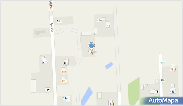 Nowe Grochale, Nowe Grochale, 39, mapa Nowe Grochale