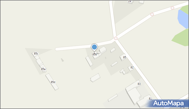 Nowe Grodziczno, Nowe Grodziczno, 85b, mapa Nowe Grodziczno