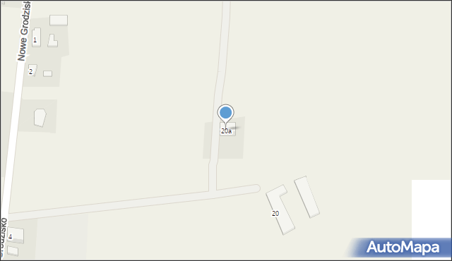 Nowe Grodzisko, Nowe Grodzisko, 20a, mapa Nowe Grodzisko
