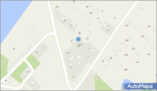 Nowe Guty, Nowe Guty, 2B, mapa Nowe Guty
