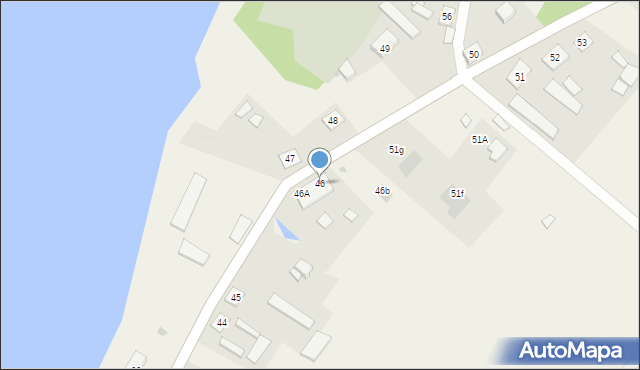 Nowe Guty, Nowe Guty, 46, mapa Nowe Guty