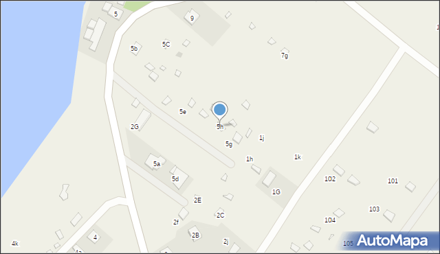 Nowe Guty, Nowe Guty, 5h, mapa Nowe Guty