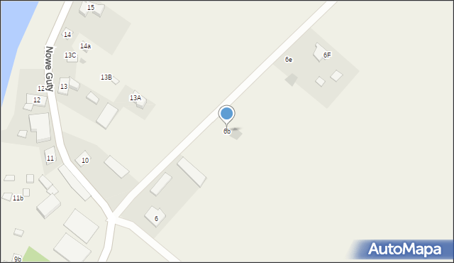 Nowe Guty, Nowe Guty, 6b, mapa Nowe Guty
