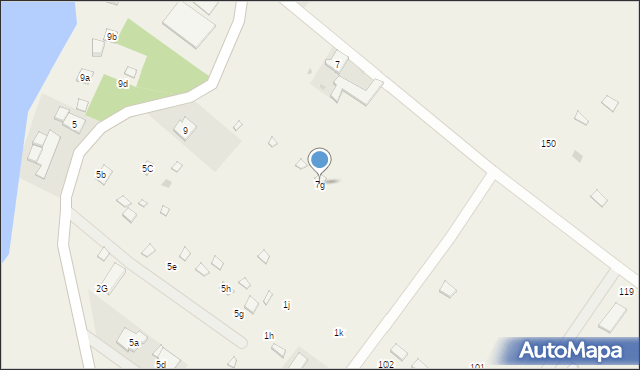 Nowe Guty, Nowe Guty, 7g, mapa Nowe Guty