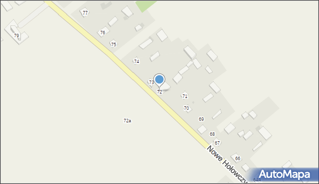 Nowe Hołowczyce, Nowe Hołowczyce, 72, mapa Nowe Hołowczyce