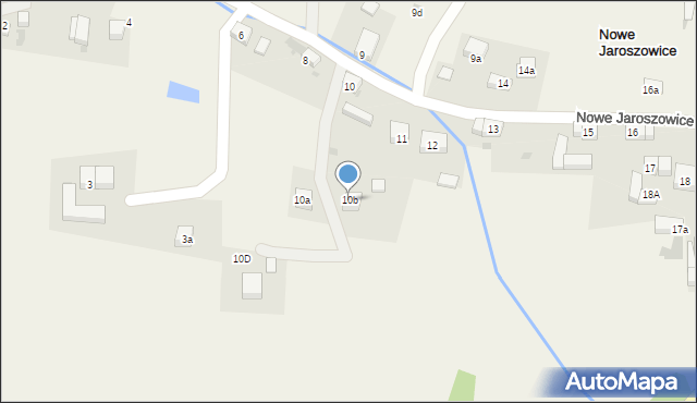 Nowe Jaroszowice, Nowe Jaroszowice, 10b, mapa Nowe Jaroszowice