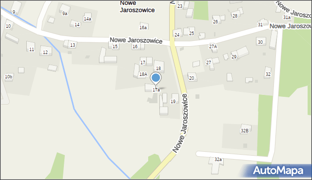 Nowe Jaroszowice, Nowe Jaroszowice, 17a, mapa Nowe Jaroszowice