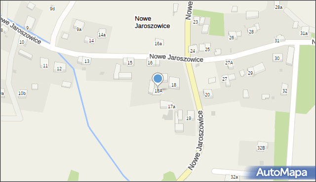 Nowe Jaroszowice, Nowe Jaroszowice, 18A, mapa Nowe Jaroszowice