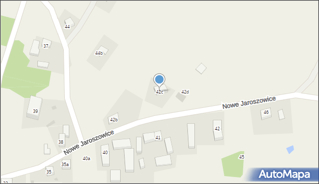 Nowe Jaroszowice, Nowe Jaroszowice, 42c, mapa Nowe Jaroszowice