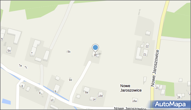 Nowe Jaroszowice, Nowe Jaroszowice, 9C, mapa Nowe Jaroszowice