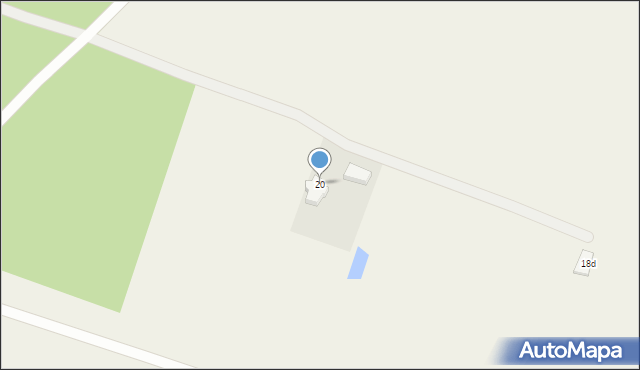 Nowe Jastrzębsko, Nowe Jastrzębsko, 20, mapa Nowe Jastrzębsko