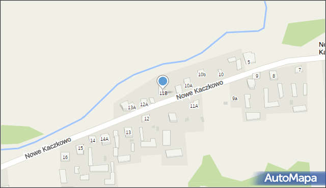 Nowe Kaczkowo, Nowe Kaczkowo, 11B, mapa Nowe Kaczkowo