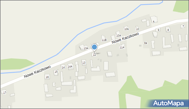 Nowe Kaczkowo, Nowe Kaczkowo, 12, mapa Nowe Kaczkowo