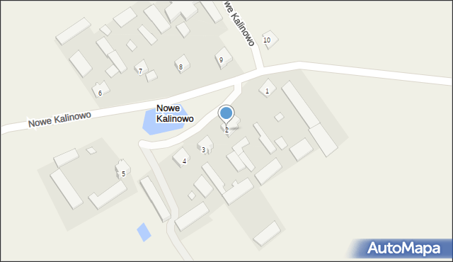 Nowe Kalinowo, Nowe Kalinowo, 2, mapa Nowe Kalinowo