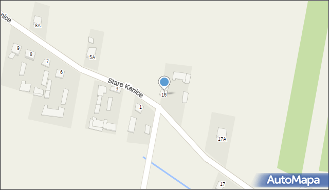 Nowe Kanice, Nowe Kanice, 16, mapa Nowe Kanice