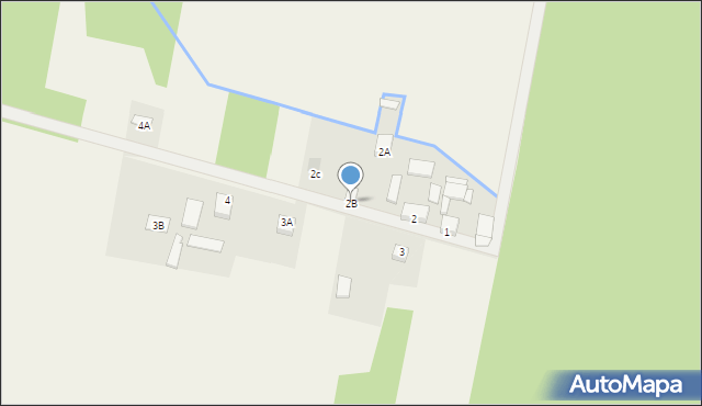 Nowe Kanice, Nowe Kanice, 2B, mapa Nowe Kanice