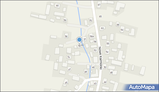 Nowe Karmonki, Nowe Karmonki, 52, mapa Nowe Karmonki