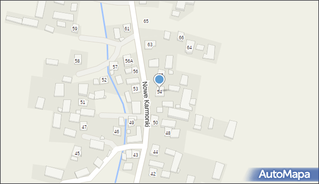 Nowe Karmonki, Nowe Karmonki, 54, mapa Nowe Karmonki