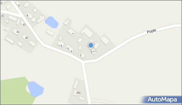 Nowe Kawkowo, Nowe Kawkowo, 2, mapa Nowe Kawkowo