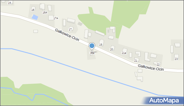 Nowe Kichary, Nowe Kichary, 38a, mapa Nowe Kichary