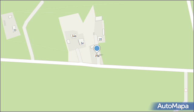 Nowe Kościeliska, Nowe Kościeliska, 35a, mapa Nowe Kościeliska
