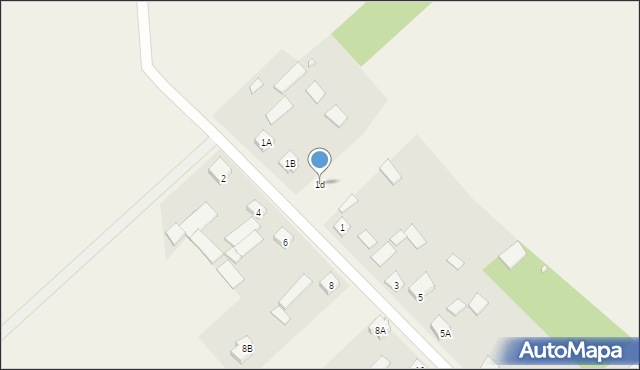 Nowe Kozłowice, Nowe Kozłowice, 1d, mapa Nowe Kozłowice