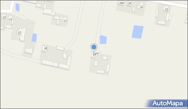 Nowe Kozuby, Nowe Kozuby, 19, mapa Nowe Kozuby