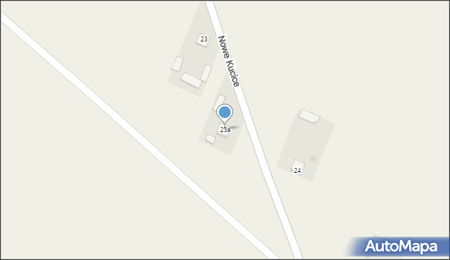 Nowe Kucice, Nowe Kucice, 23a, mapa Nowe Kucice