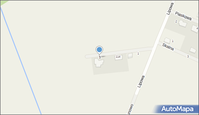 Nowe Kunowo, Nowe Kunowo, 3, mapa Nowe Kunowo