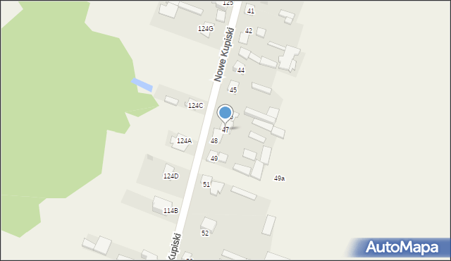 Nowe Kupiski, Nowe Kupiski, 47, mapa Nowe Kupiski