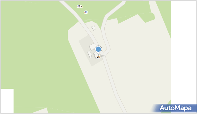 Nowe Kurowo, Nowe Kurowo, 40, mapa Nowe Kurowo